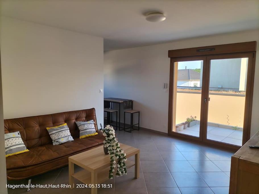 Apartment Einliegerwohnung Hagenthal-le-Haut Exteriör bild